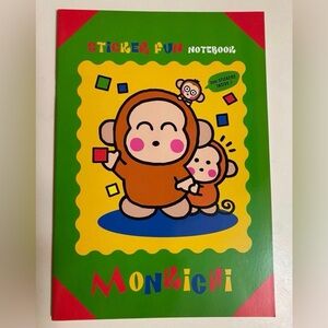 Vintage Sanrio Monkichi Notebook